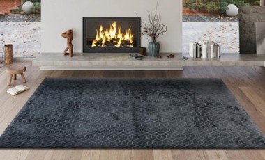 vente privée Tapis style Astana : Blanc / 120 x 180 cm