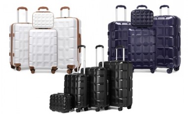 vente privée Valises avec motif en damier : 1 / Vanity / Gris