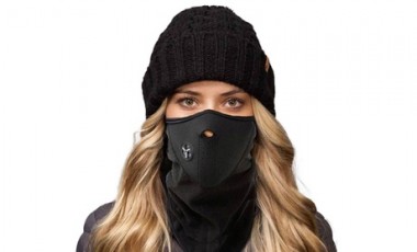 vente privée Cache-nez anti-froid : 1 / Rouge