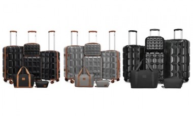 vente privée Valises avec compartiments spacieux : 1 / 28 pouces / Noir
