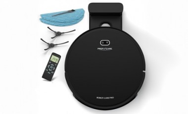 vente privée Aspirateur robot avec fonction d essuyage Wifi Proficare PC-BSR 3108