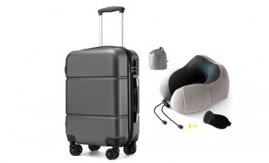 vente privée Valise 20 pouces avec coussin de voyage Good Nite