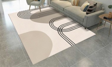 vente privée Tapis pour séjour : Beige / 120 x 180 cm