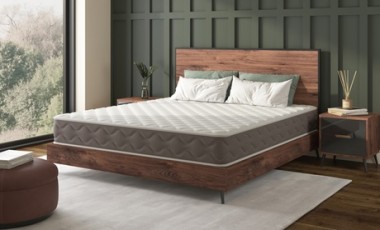 vente privée Matelas ergonomique en mousse mémoire : 90 x 200 x 21 cm