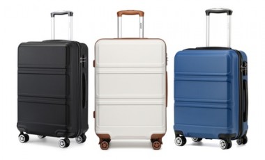 vente privée Valise cabine avec serrure TSA : Bleu Marin
