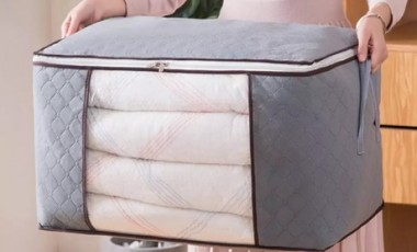 vente privée 1 ou 2 sacs de rangement pour vêtements et linge de maison : 2