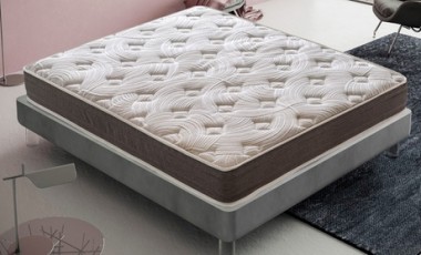 vente privée Matelas avec gel et mousse à mémoire de forme 17 cm : 200 x 190 cm