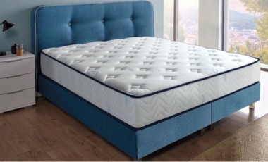vente privée Matelas à mémoire de forme Blue Nano Gel avec gel frais tissu 100% Tencel Sampur : 160 x 200 cm