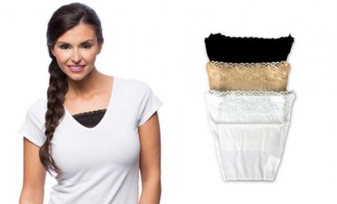 vente privée Lot de 3 couvre-décolletés élégants : x2