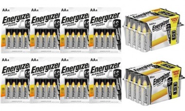 vente privée Piles alcalines Energizer : AAA / x12