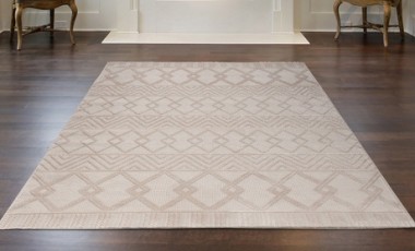 vente privée Tapis de salon Luxury : Ecru / 160 x 230 cm