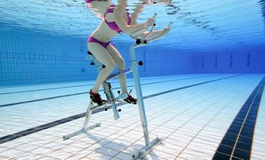 vente privée 5 séances de 45 min Aquabiking (vélo aquatique) et/ou aquacircuit (vélo tapis trampoline aquatique)