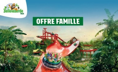 vente privée 3 billets adulte + 3 billets enfant de moins d 1m40 pour Bellewaerde Park du 05 avril au 11 mai 2025 inclus