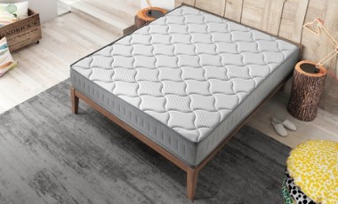 vente privée Matelas Paris moelleux à mémoire de forme : 150 x 190 cm