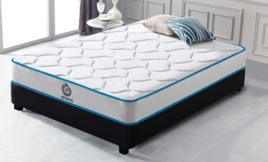 vente privée Matelas Métropole ressorts accueil mémoire de forme 20 cm de marque Sampur : 180x200 cm