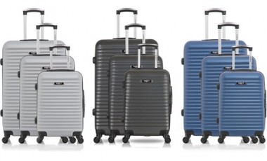 vente privée Ensemble de 3 valises emboîtables Brazilia : Bordeaux