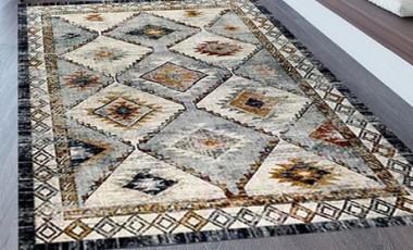 vente privée Tapis d intérieur antidérapant : Vision / Beige / 120 x 180 cm