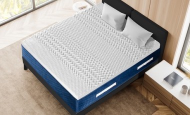 vente privée Surmatelas Visco à mémoire de forme : 180 x 200 cm