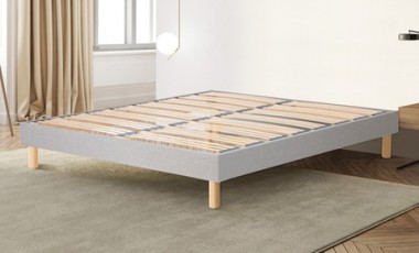 vente privée Sommier design en bois : 140 x 190 cm