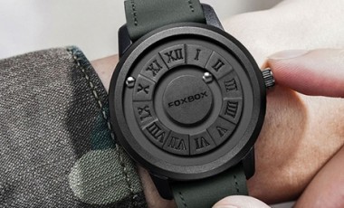 vente privée Montre à suspension magnétique : Noir