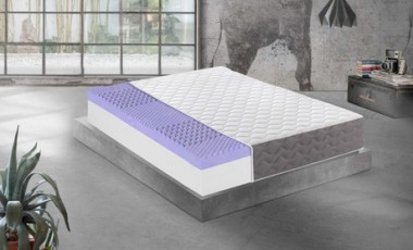 vente privée Matelas à mémoire de forme et gel : 160 X 190 cm