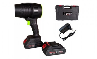 vente privée Souffleuse à feuilles électrique compacte avec une puissante batterie double de 48 V
