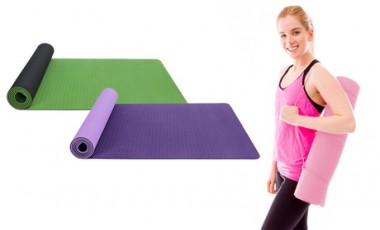 vente privée Tapis de yoga antidérapant : Rose