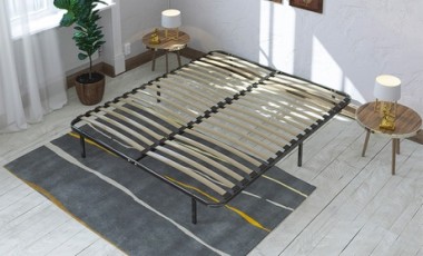 vente privée Sommier métal en kit Somkit : 160 x 200 cm