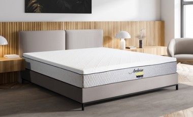 vente privée Matelas en mousse à mémoire Amboise : 90 x 200 cm / Sans sommier / Sans kit de couchage