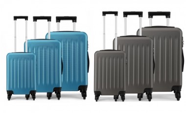 vente privée Valise Kono coque dure en ABS: 19 pouces / Rose