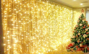 vente privée Rideau de lumières LED : 1 / 3 x 3 m