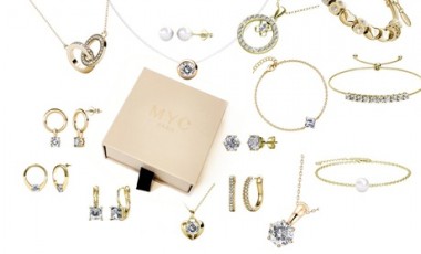 vente privée Coffret bijoux surprise MyCharms : 5 bijoux / Or rose