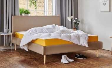 vente privée Matelas en mousse à mémoire de forme à trois couches: 140x190cm