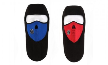 vente privée Masque à capuche d hiver : Rouge