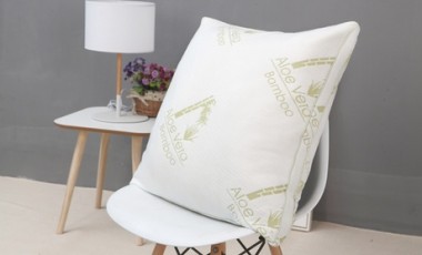 vente privée Oreiller Natura en bambou et aloe vera déhoussable de la marque Sampur : 4