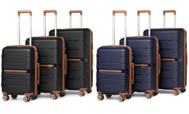 vente privée Valise à coque dure : 24 pouces / Crème