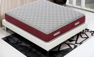 vente privée Matelas à mémoire et ressorts orthopédiques en gel : 105x200