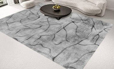 vente privée Tapis antidérapant Vein : Beige / 180 x 280 cm