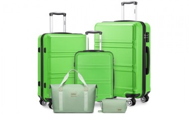 vente privée Valise et sac de voyage Kono : Valise 24 pouces + Sac de voyage + Trousse de toilette