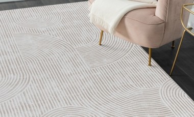 vente privée Tapis de salon Moda : Beige / 200 x 290 cm