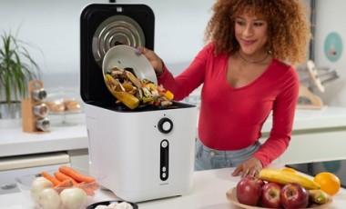 vente privée Composteur alimentaire électrique Ewooster d InnovaGoods capacité de 3 litres