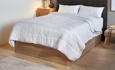 vente privée Couette en microfibre anti-allergie 4 saisons de Pikolin Home : 280 x 240 cm