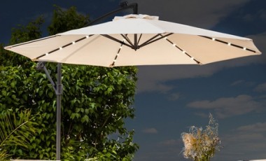 vente privée Parasol LED de Swing & Harmonie : 350 cm / Vert