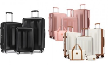 vente privée Ensemble de 3 valises et un sac de voyage : Bleu marine