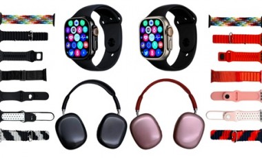vente privée Coffret smartwatch multifonction et écouteurs sans fil : Noir