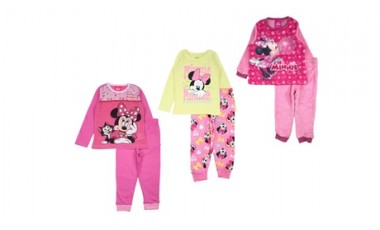 vente privée Pyjama pour enfant en coton avec Minnie : Jaune / 3 ans