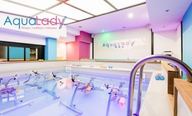 vente privée 1 séance Aquabiking 45min + soin minceur+ 1 bilan Morphologique (Heures pleines)