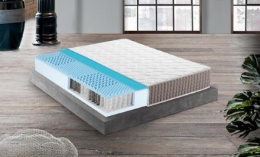 vente privée Matelas Mentor Greentech Mec Maximum à ressorts ensachés : 140 x 200 cm