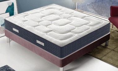 vente privée Matelas Luxury en mousse à mémoire de forme avec 11 zones : 100 x 200 cm