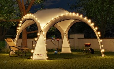 vente privée Dôme pour extérieur DomeShelter de Swing & Harmonie: Vert